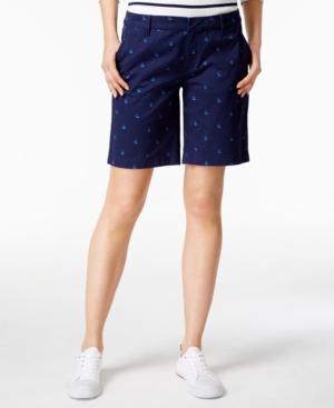 Tommy Hilfiger Hollywood Sailboat-print Shorts, Only At Macy's