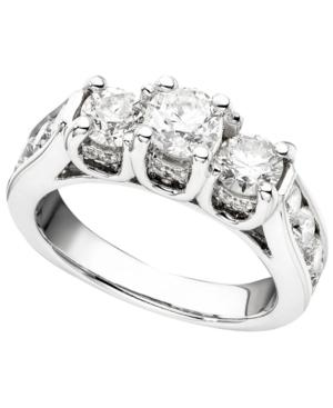 14k White Gold Ring, Diamond (1-3/4 Ct. T.w.)