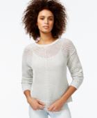 Rachel Rachel Roy Open-knit Pullover Sweater