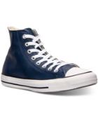 Converse Men's Chuck Taylor All Star Hi Seasonal Leather Casual Sneakers From Finish Line