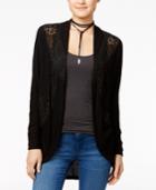 American Rag Lace-contrast Cocoon Cardigan, Only At Macy's