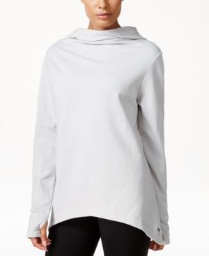 Betsey Johnson Shaped-hem Hooded Pullover
