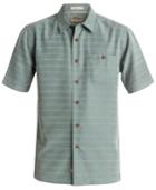 Quiksilver Men's Geometric Striped Shirt