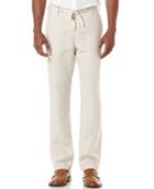 Perry Ellis Drawstring Linen Pants