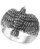 Effy Men's Eagle Ring In Sterling Silver