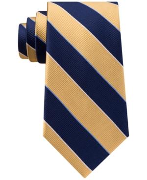 Club Room Men's Club Stripe Silk Tie, Only At Macy's