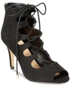 Thalia Sodi Luana Lace-up Peep-toe Dress Pumps, Only At Macy's Women's Shoes