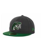 New Era Florida A&m Rattlers 2 Tone Graphite And Team Color 59fifty Cap