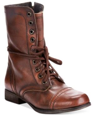 Steve Madden Women's Troopa Combat Boots Women's Shoes