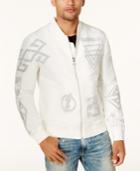 Guess Men's Lightweight Graffiti Jacket