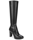 Nine West Krayzie Platform Block-heel Tall Boots Women's Shoes