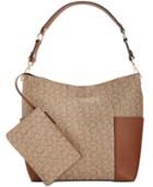Calvin Klein Monogram Hobo With Pouch
