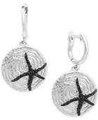 Balissima By Effy Diamond Starfish Drop Earrings (1/2 Ct. T.w.) In Sterling Silver