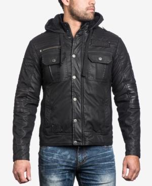 Affliction Men's Reflection Hooded Jacket