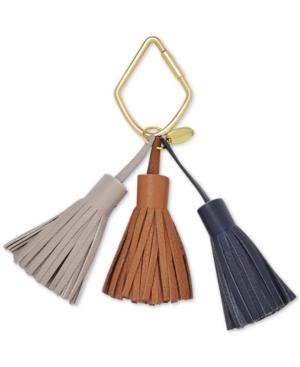 Fossil Tassel Leather Bag Charm