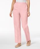 Alfred Dunner Rose Hill Pull-on Pants