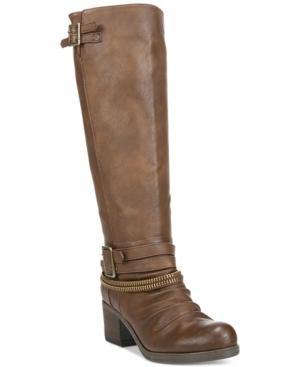 Carlos By Carlos Santana Candace Wide Calf Buckle Boots Women's Shoes