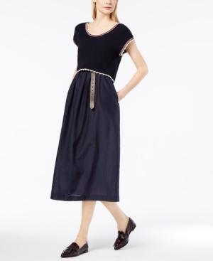 Weekend Max Mara Layered-look Midi Dress