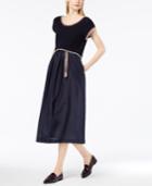 Weekend Max Mara Layered-look Midi Dress
