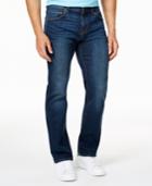 Club Room Men's Straight-leg Stretch Dark Wash Jeans, Only At Macy's