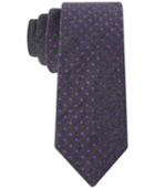 Calvin Klein Men's Woven Degrade Dot Skinny Tie