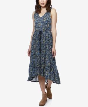 Lucky Brand Drawstring-waist Midi Dress