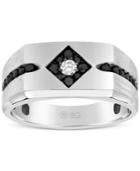 Men's Diamond Ring (5/8 Ct T.w.) In 10k White Gold