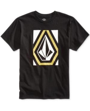 Volcom Men's Outerlock Graphic-print Logo Cotton T-shirt