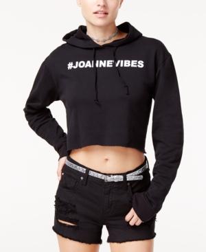 Lady Gaga Joanne Tour Juniors' Cotton Graphic Cropped Hoodie