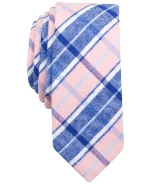 Penguin Men's Brandon Plaid Skinny Tie