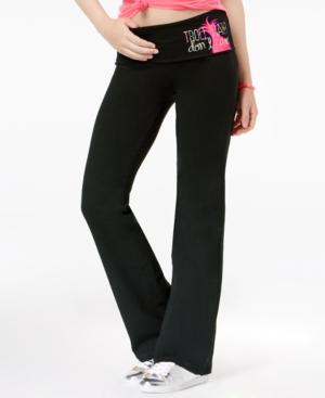 Trolls By Dreamworks Juniors' Graphic Yoga Pants