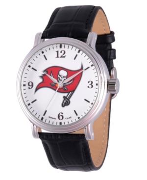 Gametime Nfl Tampa Bay Buccaneers Men's Shiny Silver Vintage Alloy Watch