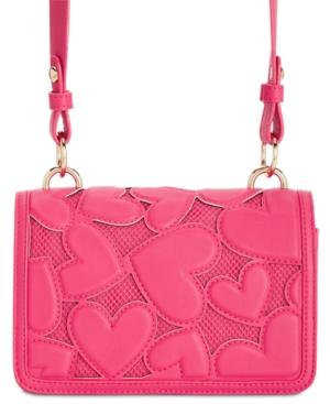 Betsey Johnson Bachelor Of Fine Hearts Crossbody