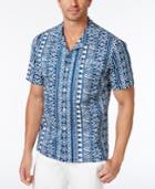 Tommy Bahama Men's Takoda Tiles Geo-print Pocket Shirt