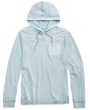 Univibe Men's Repaired Textured Hooded T-shirt