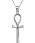 Giani Bernini Large Cross Pendant Necklace In Sterling Silver, Only At Macy's