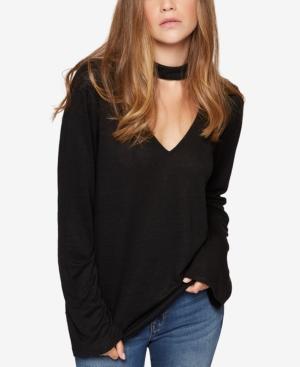 Sanctuary Genavieve Linen Choker Top
