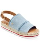 Tommy Hilfiger Women's Grove Slingback Espadrille Platform Wedge Sandals Women's Shoes