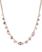 Dkny Gold-tone Crystal Collar Necklace, 16 + 3 Extender, Created For Macy's