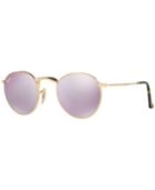 Ray-ban Sunglasses, Rb3447n 50 Round Flat Lens