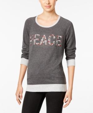Style & Co. Petite Peace Graphic Top, Only At Macy's