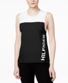 Tommy Hilfiger Sport Colorblocked Logo Tank Top, A Macy's Exclusive