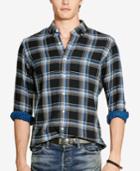 Polo Ralph Lauren Men's Plaid Double-faced Sport Shirt