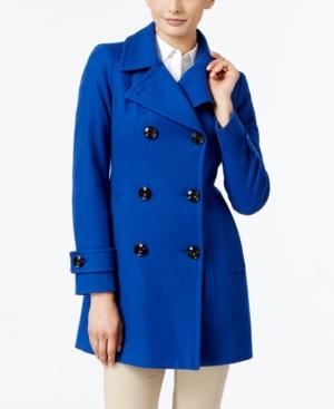 Anne Klein Long Peacoat, Only At Macy's