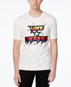Love Moschino Men's Graphic-print Logo T-shirt