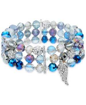 Lonna & Lilly Bead And Crystal Stretch Bracelet