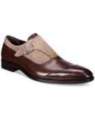 Mezlan Men's Amedeo Single Monk Mixed-media Oxfords Men's Shoes