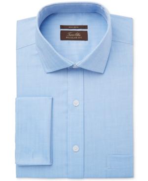 Tasso Elba Men's Classic Fit Non-iron French Cuff Dress Shirt, Created For Macy's
