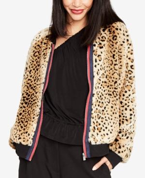 Rachel Rachel Roy Faux-fur Bomber Jacket