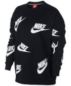 Nike Sportswear Futura Logo-print Long-sleeve Top
